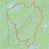 Arkon Lake Loop trail, distance, elevation, map, profile, GPS track