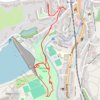 Memorial Park loop trail, distance, elevation, map, profile, GPS track