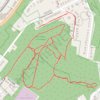Fairhaven Greenway trails, Overbrook trail, distance, elevation, map, profile, GPS track