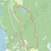 Marl Lake Loop trail, distance, elevation, map, profile, GPS track