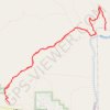 Fisher Point via Fay Canyon trail, distance, elevation, map, profile, GPS track