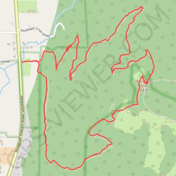 Poo Poo Point Rescue Trail trail, distance, elevation, map, profile, GPS track