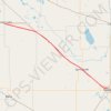 Foam Lake - Yorkton trail, distance, elevation, map, profile, GPS track