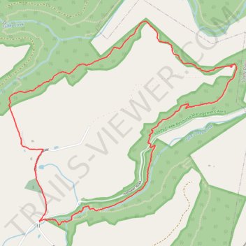 Hotwater Loop via Soddy Creek Gorge Trail (North) trail, distance, elevation, map, profile, GPS track