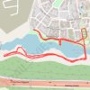 Whitecliffe Lakes Parkrun trail, distance, elevation, map, profile, GPS track