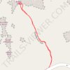 Afternoon hike at Double Arch Trail trail, distance, elevation, map, profile, GPS track