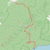 Hike to Bluff Beach via Pony Bottom Track trail, distance, elevation, map, profile, GPS track