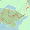 Long Lake Wilderness trail, distance, elevation, map, profile, GPS track