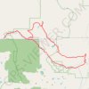 Goat Mountain and Green River Secrets trail, distance, elevation, map, profile, GPS track