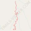 Butter Bean - Blue downhill, biker only trail, distance, elevation, map, profile, GPS track