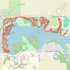 Lake Storey Mountain Biking trail, distance, elevation, map, profile, GPS track