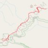 Klahhane Ridge trail, distance, elevation, map, profile, GPS track