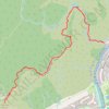 Cannon Point Walkway trail, distance, elevation, map, profile, GPS track