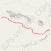 Cathedrals Trail trail, distance, elevation, map, profile, GPS track