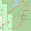Tuesday Morning Mountain Biking trail, distance, elevation, map, profile, GPS track