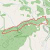 Ribbon Creek Loop trail, distance, elevation, map, profile, GPS track