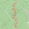 Middle Ridge Trail - Kanawha State Forest trail, distance, elevation, map, profile, GPS track