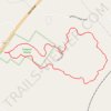 Simpson Woods Preserve Blue Trail trail, distance, elevation, map, profile, GPS track