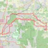 25 mile Bike Ride, Huntsville/Gurley AL trail, distance, elevation, map, profile, GPS track