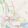 Fairford and Water Park trail, distance, elevation, map, profile, GPS track