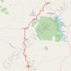 Murgon - Kingaroy trail, distance, elevation, map, profile, GPS track