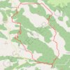 Povlen/Zarožje-Roge-kanjon Rogačice-Oab trail, distance, elevation, map, profile, GPS track