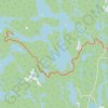 McCrae Lake trail, distance, elevation, map, profile, GPS track