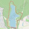 Lysterfield Lake Loop trail, distance, elevation, map, profile, GPS track