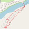 Trail of the Cedars along Skagit River trail, distance, elevation, map, profile, GPS track