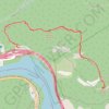 Mount Tammany and Delaware River Overlook via Red Dot Trail in Worthington State Forest trail, distance, elevation, map, profile, GPS track