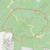 Mount Coot-tha Reserve trail, distance, elevation, map, profile, GPS track