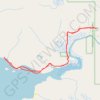 San Josef Bay trail, distance, elevation, map, profile, GPS track