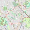 Beckenham Place Park trail, distance, elevation, map, profile, GPS track