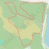Paths around Drumclog Moor trail, distance, elevation, map, profile, GPS track