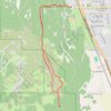 2026-01-04 - Dishman Hills trail, distance, elevation, map, profile, GPS track