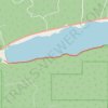 McGregor Shoreline Trail trail, distance, elevation, map, profile, GPS track