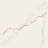Withington Wilderness Potato Canyon hike trail, distance, elevation, map, profile, GPS track