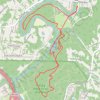 Greenway Farms loop trail, distance, elevation, map, profile, GPS track