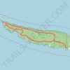 Cape Split Loop Trail trail, distance, elevation, map, profile, GPS track