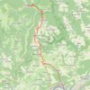 WT-BLA026 <-> WT-WAD044 trail, distance, elevation, map, profile, GPS track