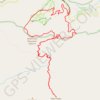 Twin Peaks via Mount Waterman Loop trail, distance, elevation, map, profile, GPS track