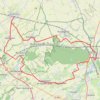 Les 3 Cayelles - Audruicq trail, distance, elevation, map, profile, GPS track