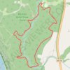 Tracked with OSMTracker for Android™ trail, distance, elevation, map, profile, GPS track