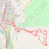 Durango Mesa Park loop trail, distance, elevation, map, profile, GPS track