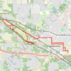 Creekside Trails trail, distance, elevation, map, profile, GPS track