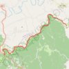 Mountains-to-Sea Trail trail, distance, elevation, map, profile, GPS track