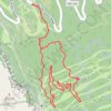 King of the Mountain Loop Trail in Cibola National Forest trail, distance, elevation, map, profile, GPS track