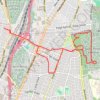 Swan Point Cemetery trail, distance, elevation, map, profile, GPS track