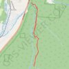 Lye Brook Falls Trail in Green Mountain National Forest trail, distance, elevation, map, profile, GPS track