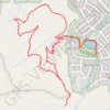 Herriman Hills Open Space trail, distance, elevation, map, profile, GPS track